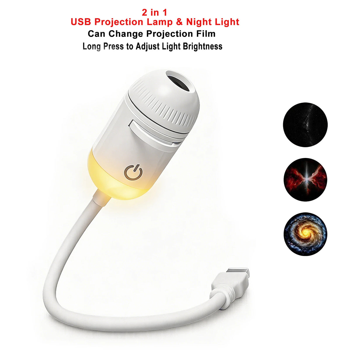 Star Projector Lamp | Magical Atmosphere for Car and Home