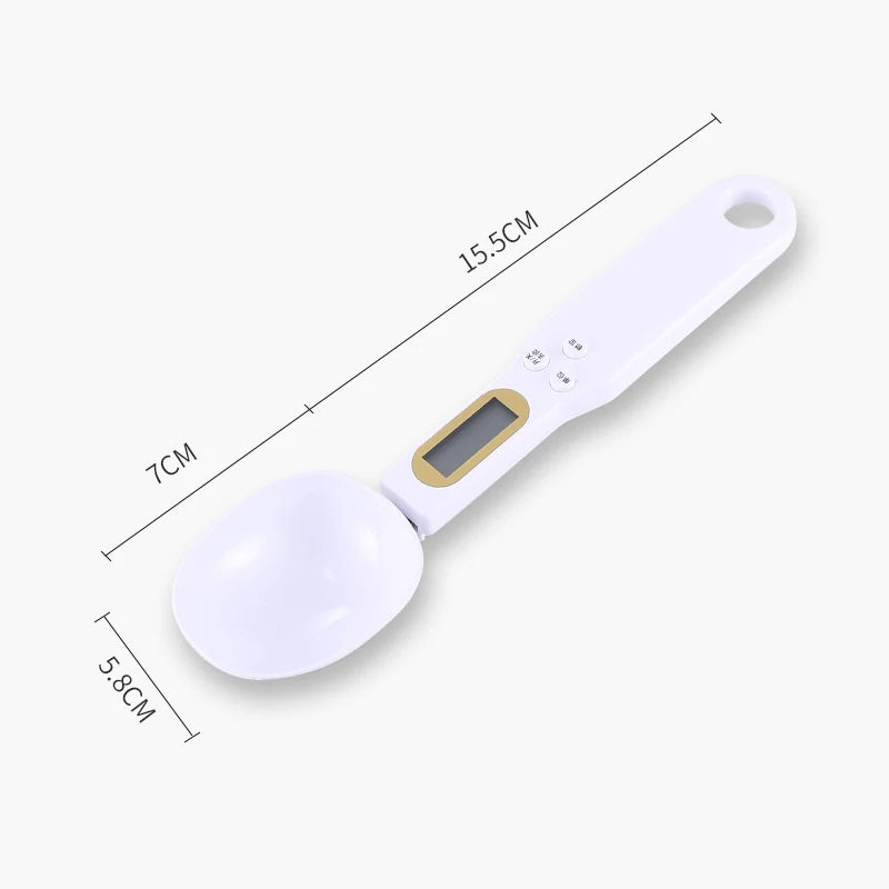 Digital Kitchen Scale Spoon 0.1g – 500g | Precise Measurement for Flour, Coffee, Milk, and Baking